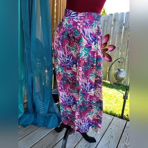 Vintage Floral Skirt